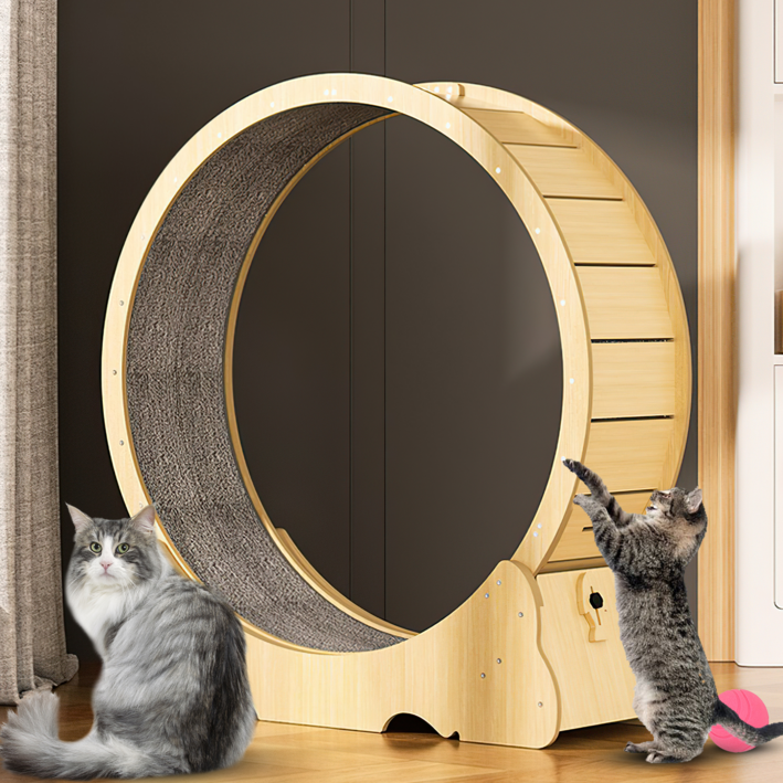 캣휠 캣타워 고양이캣타워 캣폴 저소음 안전 잠금장치 간단설치