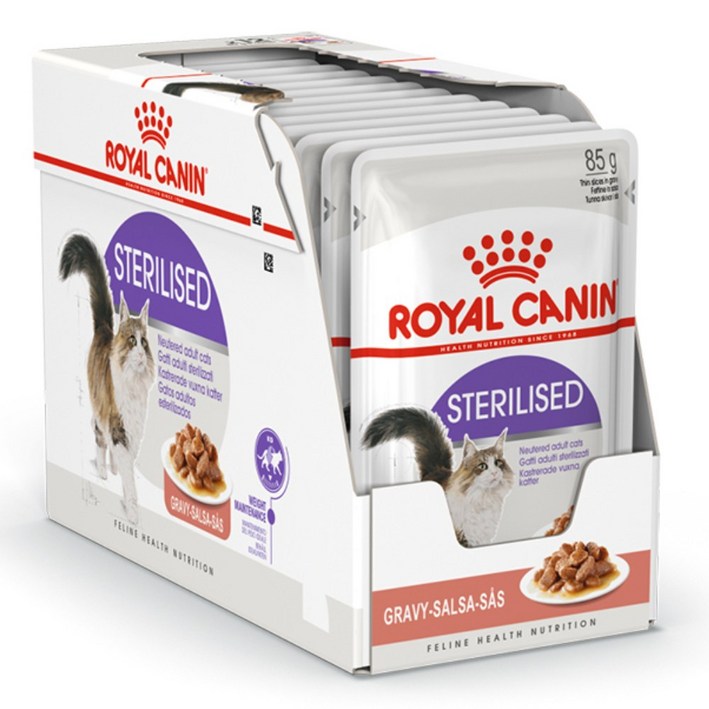 로얄캐닌 스테럴라이즈드 로프 파우치 85gX12개