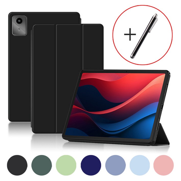 샤오신패드 2024 케이스 TPU 플립 커버 11인치 레노버 탭 M11 TB331F 330FU 샤오신패드 2024 케이스 TPU 플립 커버 11인치 레노버 탭 M11 TB331F 330FU