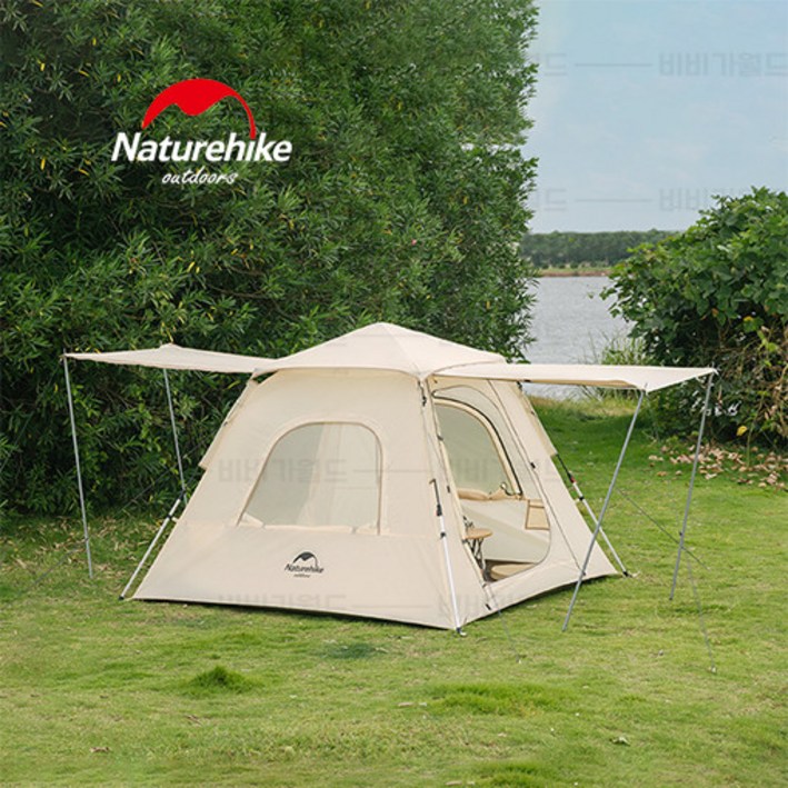 네이처하이크 Ango3 자동 텐트 3인용 원터치 쉬운 설치 가성비
