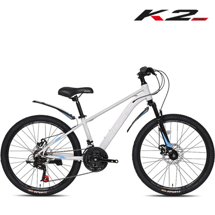 2025 케이투바이크 MTB 자전거 레이브2.1D 24인치 초등학생 원터치 21단 디스크브레이크