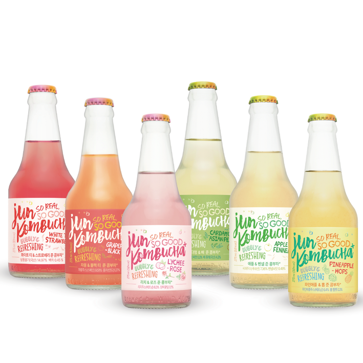 26도라인 준 콤부차 275ml X 6병 세트모든 맛 26도라인 준 콤부차 275ml X 6병 세트모든 맛