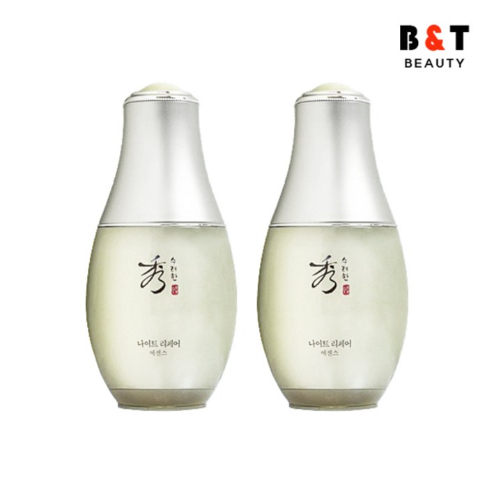 수려한 나이트 리페어 에센스 40ml x2, 40ml, 2개 수려한 나이트 리페어 에센스 40ml x2, 40ml, 2개