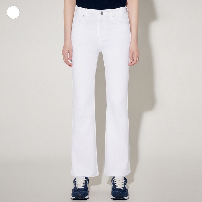 [백화점정품] 25년SS 게스 GUESS 여성 WHT톤 슬림 붓컷 YP2D9042