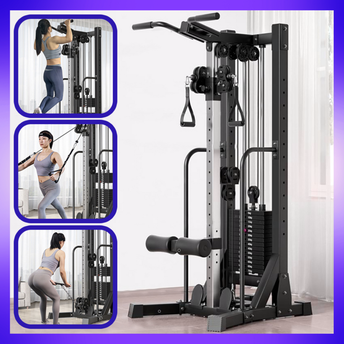 무스켈홈 튼튼한 홈짐세트 멀티짐 스미스머신 랫풀다운 로우케이블 전신 웨이트