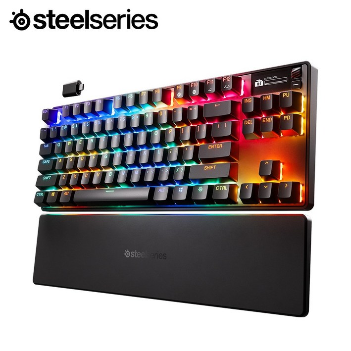 스틸시리즈 APEX PRO TKL WL GEN3 WL US 자석축 기계식 무선 게이밍 키보드 / 공식 판매점