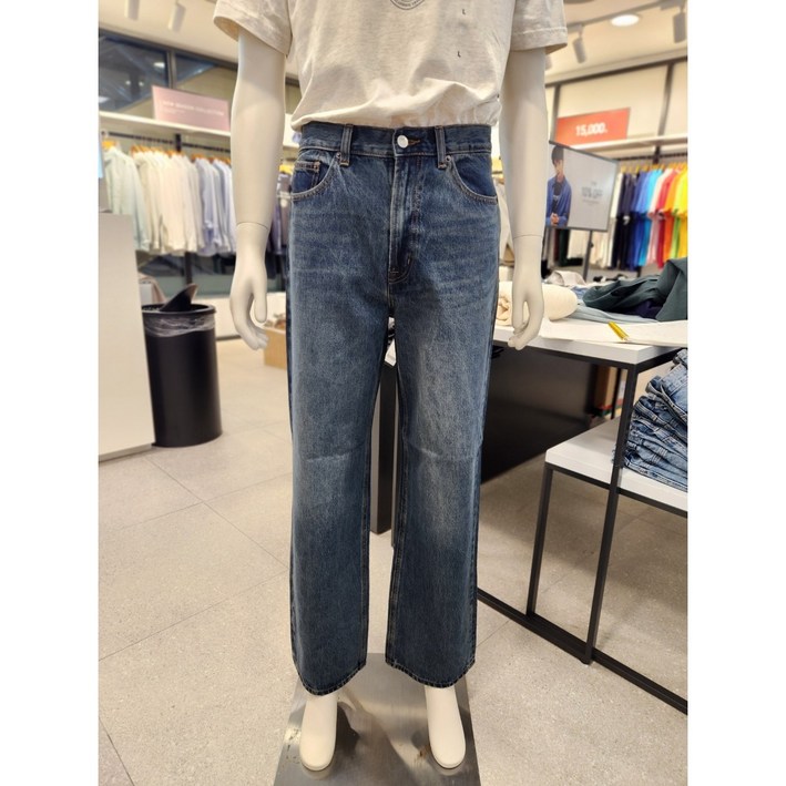 지오다노 남성 NEW 와이드데님 01114944 02