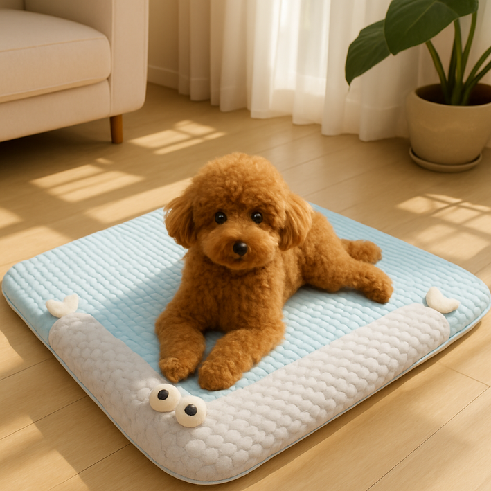 시원하시개 반려동물 강아지 쿨매트 방석 시원한 쿨링 쿠션 소형견 중형견 대형견