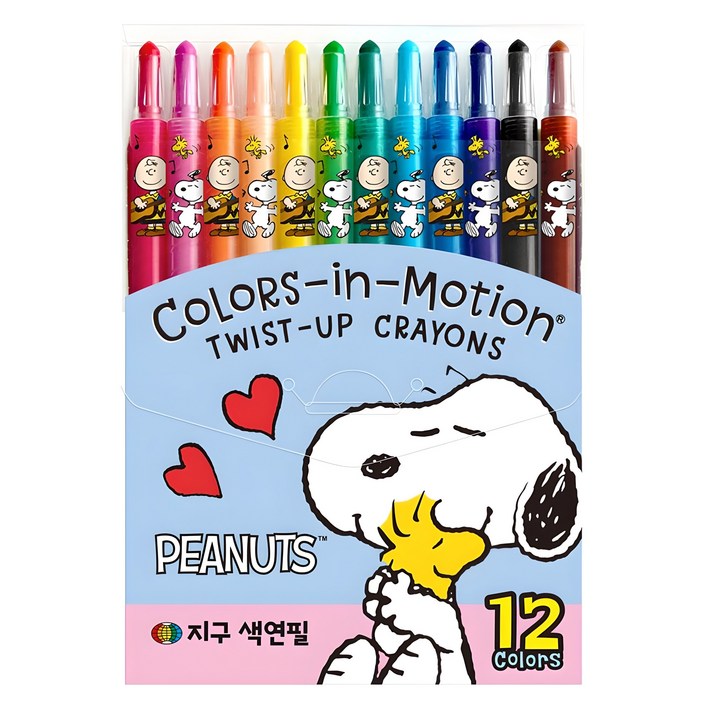 지구화학 피너츠 색연필