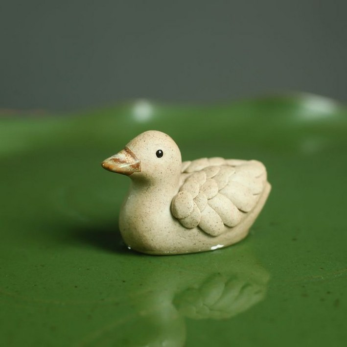 리틀덕 핸드메이드 세라믹 차총 차친구 테이블 소품