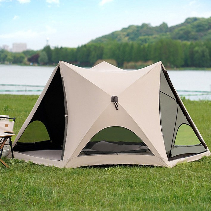 엠티링크 3세대 원터치 텐트 그늘막 대형 3-4인용 5-6인용 캠핑 자동 오토 접이식 방수 쉘터 피크닉