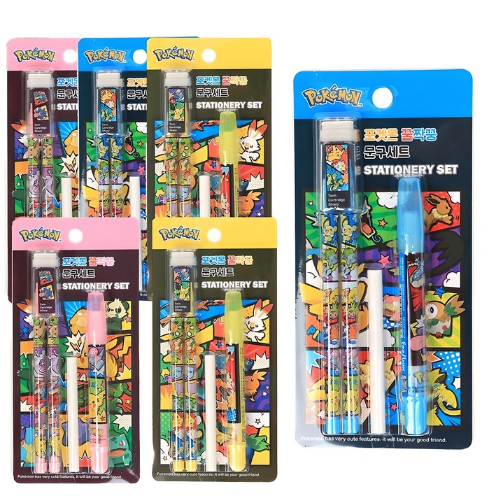 문구세트(6p) 3컬러 초등학생 입학선물 신학기선물 단체선물 사은품 답례품