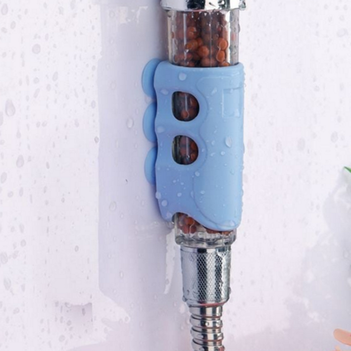 그로잉스타 무타공 흡착식 샤워기 거치대 홀더