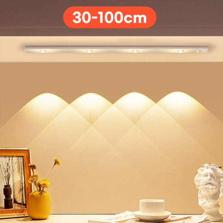 Aerolux 3색 LED 센서등 무드등 인체감지 USB 간편충전 인테리어 조명