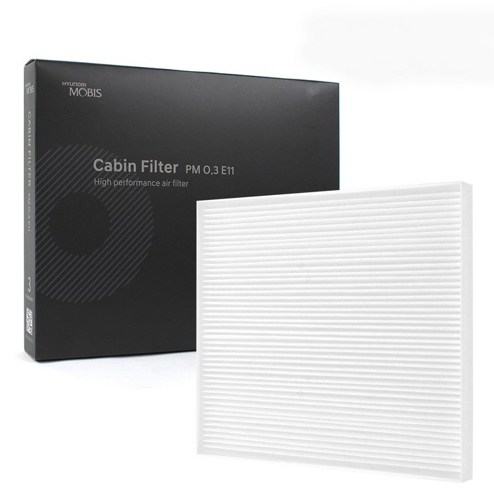 LF쏘나타 현대 기아 모비스 에어컨필터 히터 E11 PM0.3 97133-C1000 97133C1000 3호