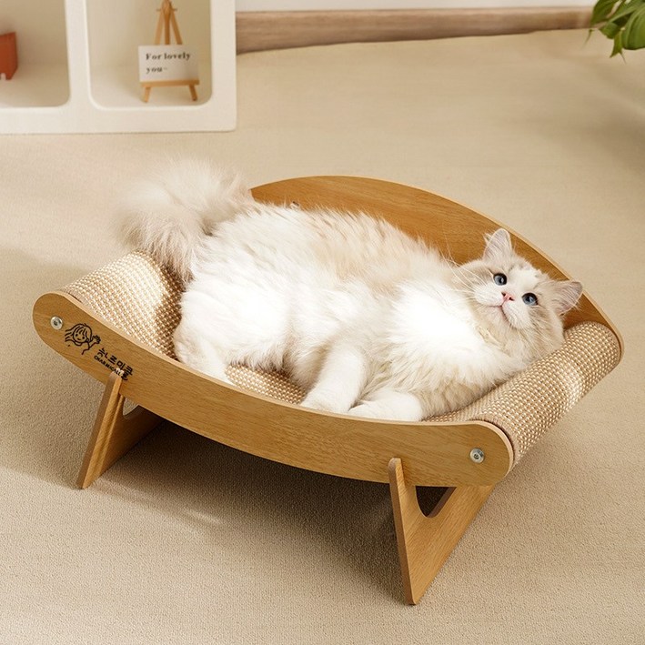 CHARMICALL 고양이 컴포트 스크래쳐 침대, 1개, 소길이56cm 1개 CHARMICALL 고양이 컴포트 스크래쳐 침대, 1개, 소길이56cm 1개
