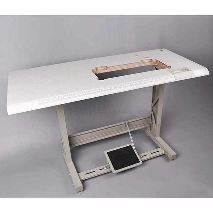 맞춤형 산업용 재봉틀 책상 컴퓨터 자동 미싱 테이블, 옛날식 프레임 - 곡선 엣지 7773000618