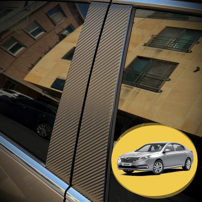 ERK 뉴SM5 노바 필러 포스트 포인트 컬러 데칼 스티커 윈도우 기둥 몰딩 차량용 튜닝 필름