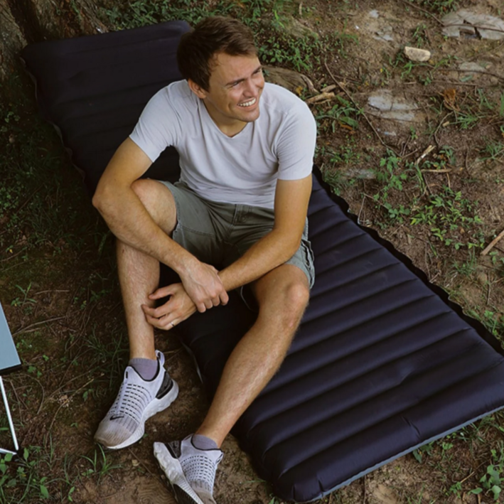 야외 캠핑용 접이식 발포 확장형 초경량 두꺼운 에어매트
