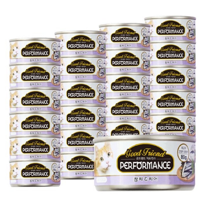 굿프랜드 퍼포먼스 고양이 간식캔
