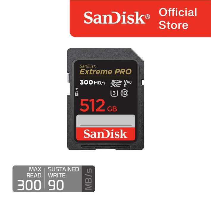 샌디스크 Extreme PRO SD Card V90, 1개