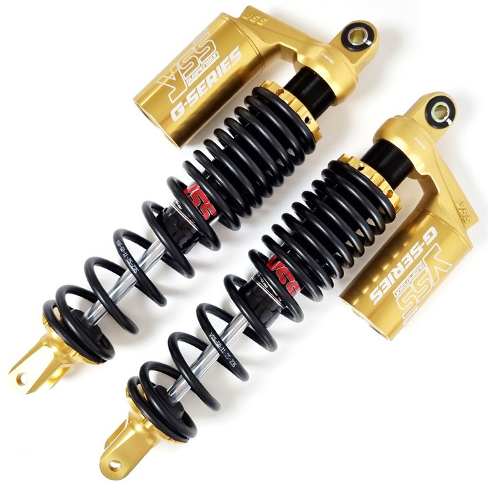 야마하 XMAX 300 가스쇼바 YSS G시리어스 탱크쇼바 골드 튜닝 서스펜션 엑스맥스 23년, 1세트