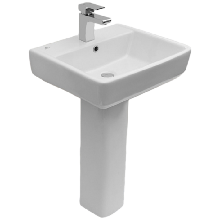 [고치고] L-220 1홀긴다리 세면대 부속포함 전국배송 출장설치, 화이트