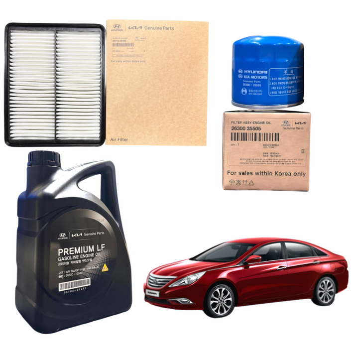 현대 YF 쏘나타 순정 엔진오일세트 1대분