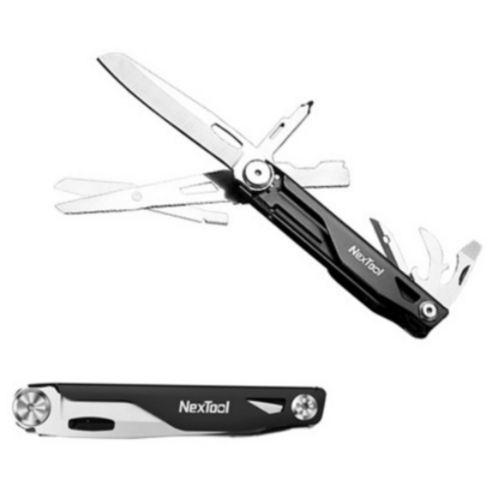 넥스툴 넥스툴 나이트 EDC 12 in 1 멀티툴 접이식 포켓나이프 NEXTOOL KNIGHT EDC (AS 가능 제품), FREE, 1개
