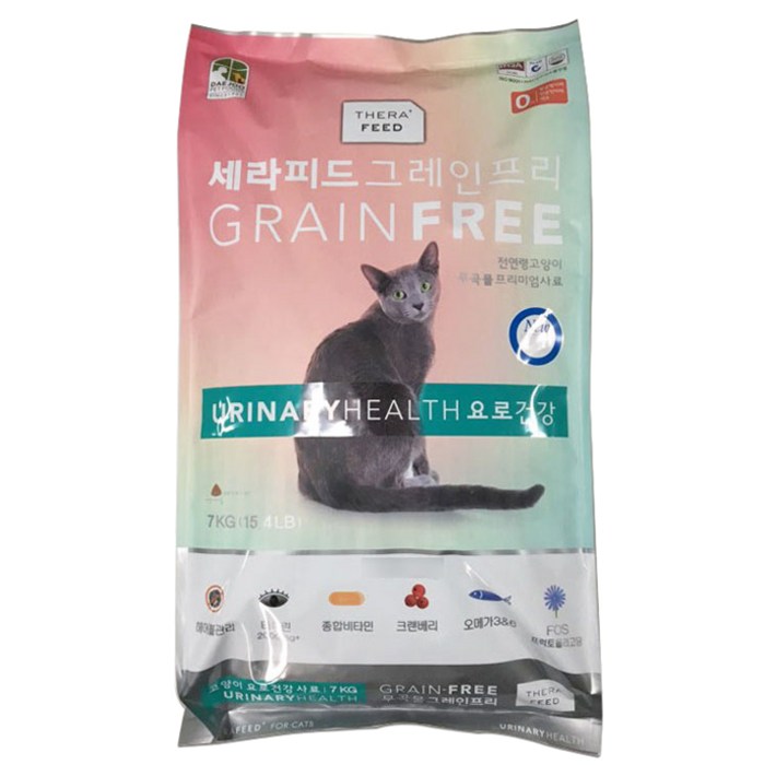 세라피드 전연령 요로건강 고양이 건식사료, 닭, 7kg, 1개 세라피드 전연령 요로건강 고양이 건식사료, 닭, 7kg, 1개