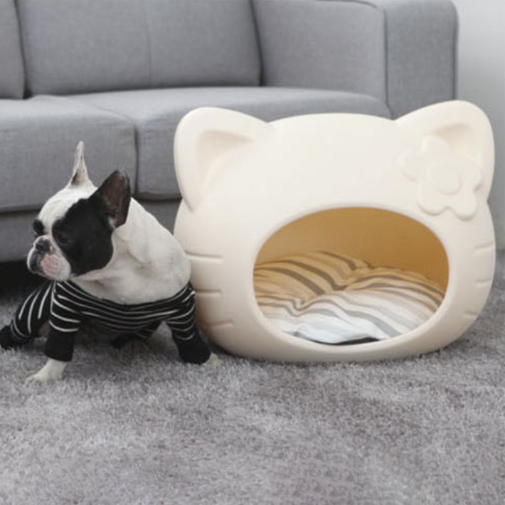 레드퍼피 브랜드키 하드 펫하우스  방석