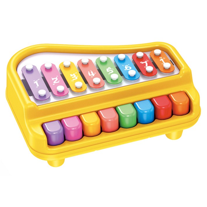 후앙어 멜로디 보털 피아노 실로폰 완구 huanhe8010, 랜덤 발송, 1개