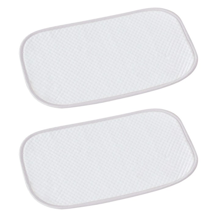 이몽 유아용 논슬립 듀라론 냉감 땀패드, 무지, 2개