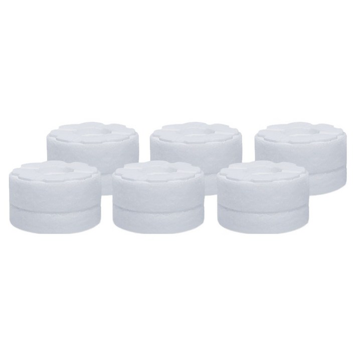 필터클래스 닥터피엘 프리미엄 세면대 녹물호환 필터, 6개, 무향