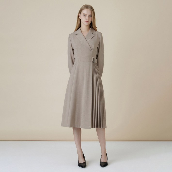 케이엘바이린 아티베 플리츠 원피스