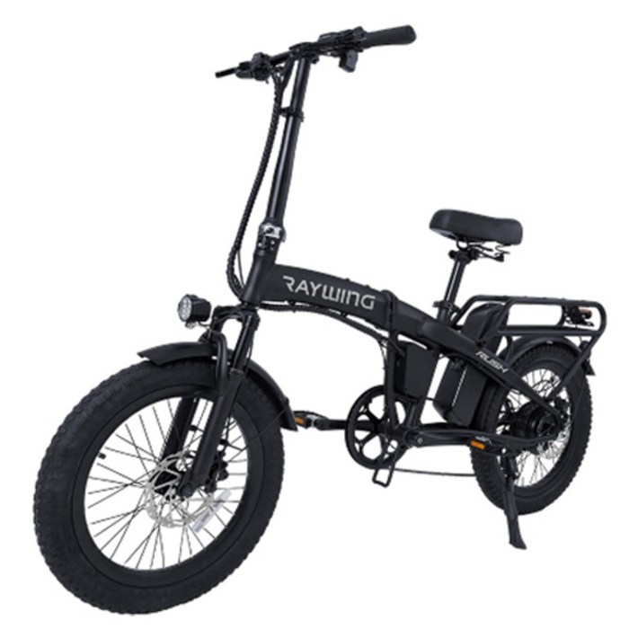 레이윙 러시 접이식 삼성셀 배터리 20Ah 전기자전거 고객직접설치, 팬텀 블랙, 알루미늄