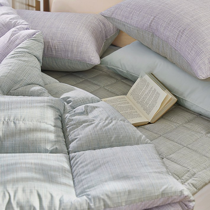 파르페by알레르망 국내 제조 알러지케어 페이드 다운필 차렵이불 세트