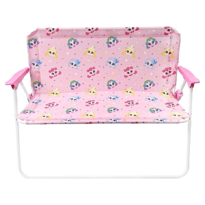 슈팅스타 캐치 티니핑 캠핑용 키즈 2인 체어