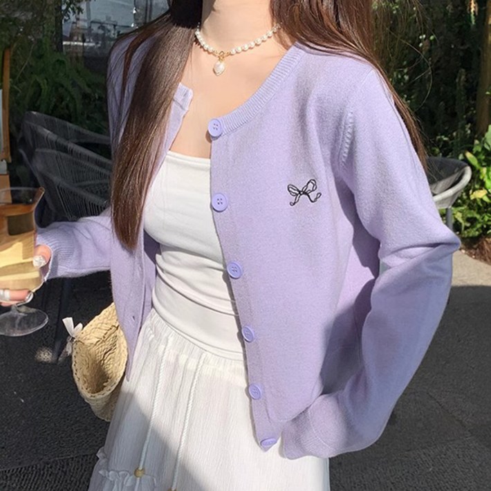 루나걸 여성용 뷰린 니트 가디건 L25FC070408