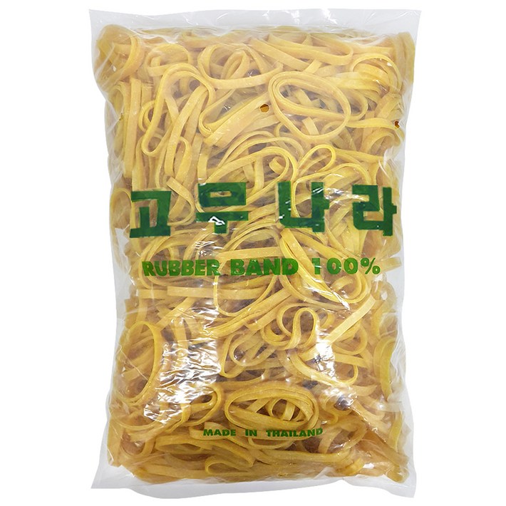 고무나라 고무밴드 1kg 70 x 3 mm