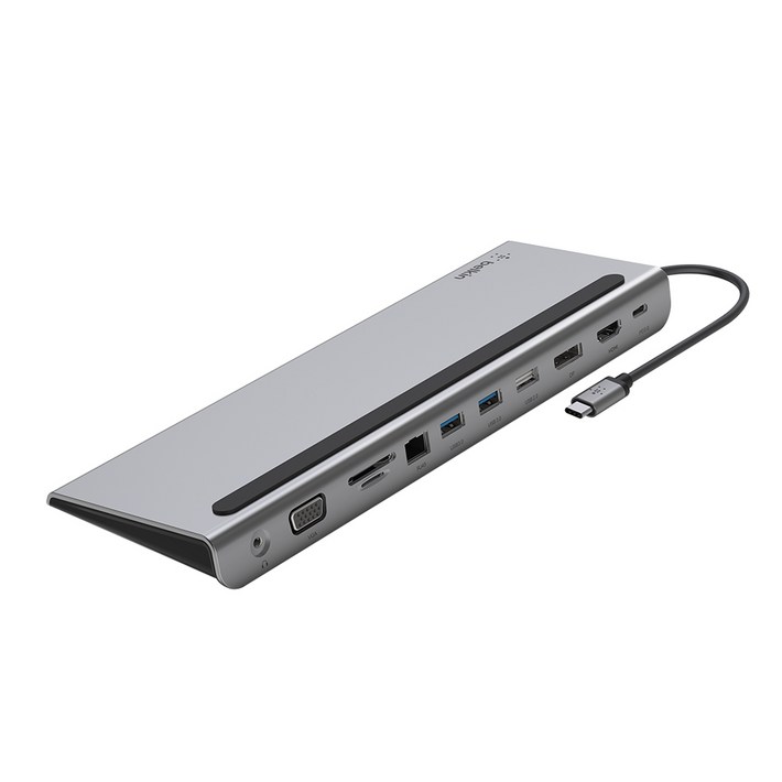 벨킨 USB C타입 11 in 1 멀티 포트 허브 독 100W INC004bt 벨킨 USB C타입 11 in 1 멀티 포트 허브 독 100W INC004bt
