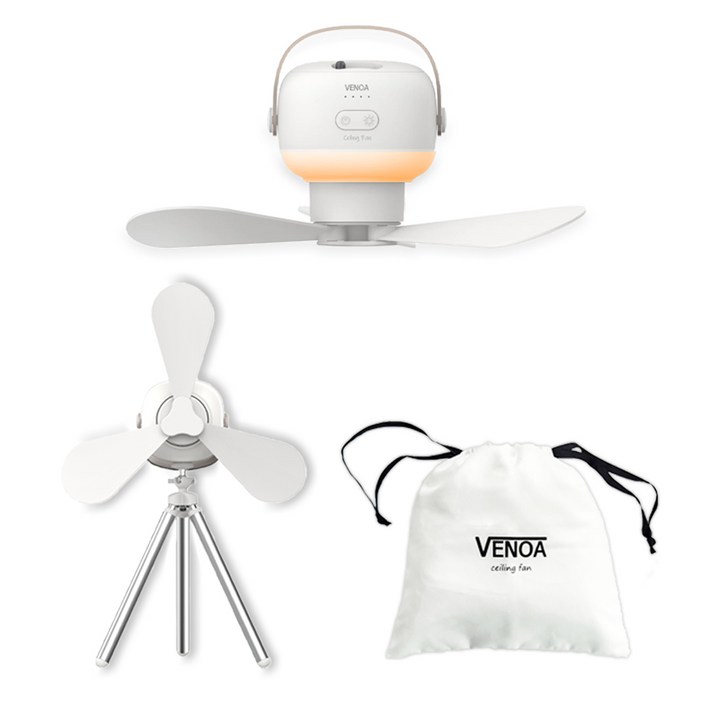 베노아 무선 실링팬 선풍기 VNC1000, VNC1000, 화이트