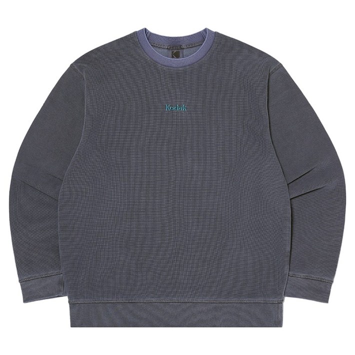 코닥어패럴 남녀공용 씨너리 와플 워싱 맨투맨