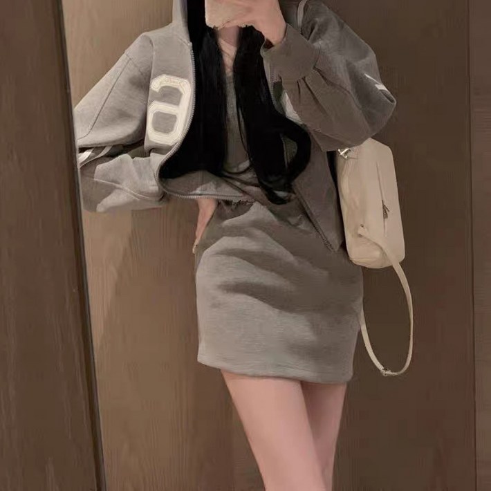 비비에모 이벨라 후드  민소매 원피스 세트 11280