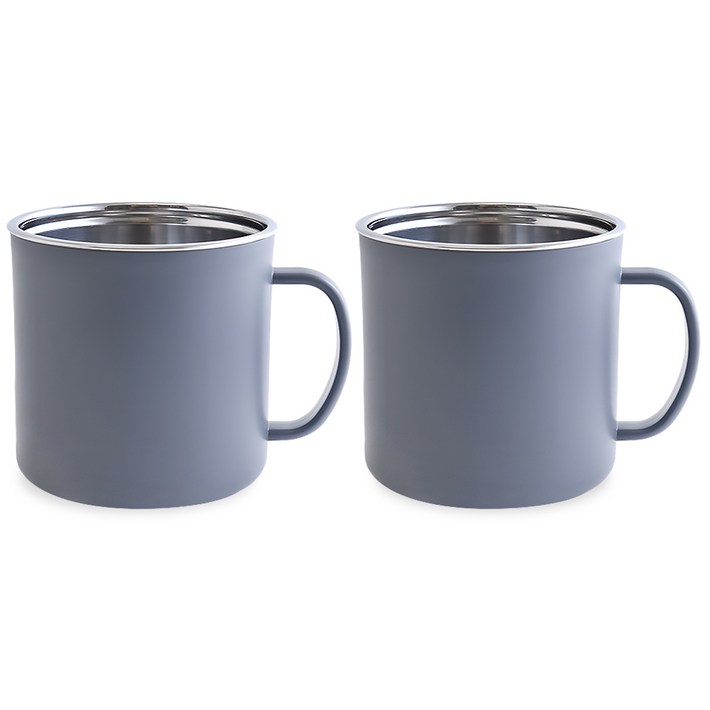 디유 2중 스텐 머그컵 300ml