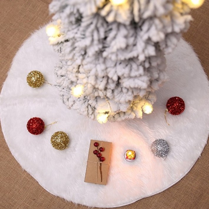 라니핏 크리스마스 퍼 트리 깔개