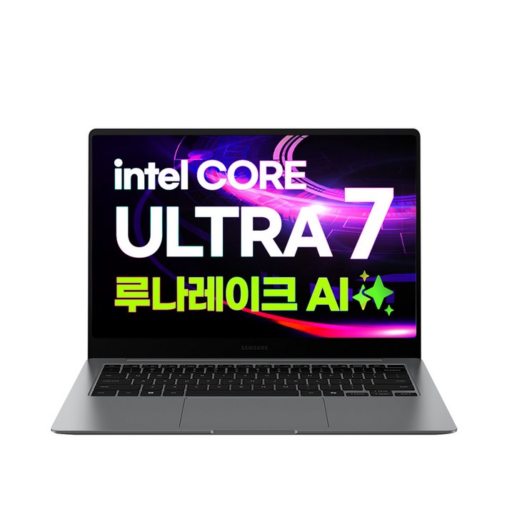 삼성전자 공식파트너 갤럭시북5 프로 NT940XHAK71AR 인텔 울트라7 AI 터치스크린 사무용 고사양 영상편집 윈도우11 노트북, NT940XHAK71AR, WIN11 Home, 32GB, 512GB, 그레이