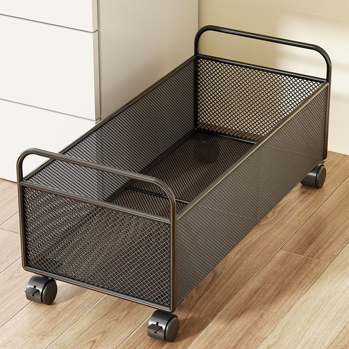 책가방정리함 보관함 트롤리 수납함 학원가방정리 이동식 바구니