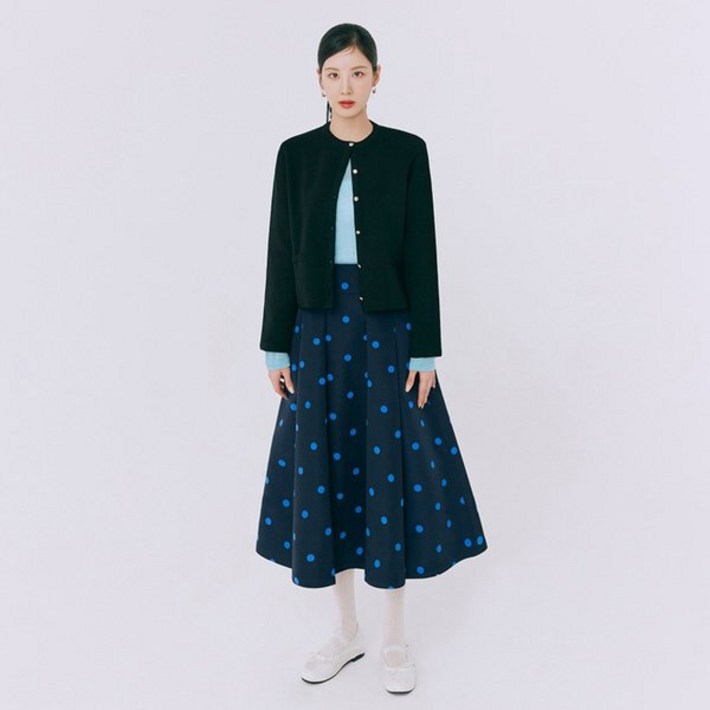 더엣지 정상가 139 800원 도트스커트 WZSK2G02