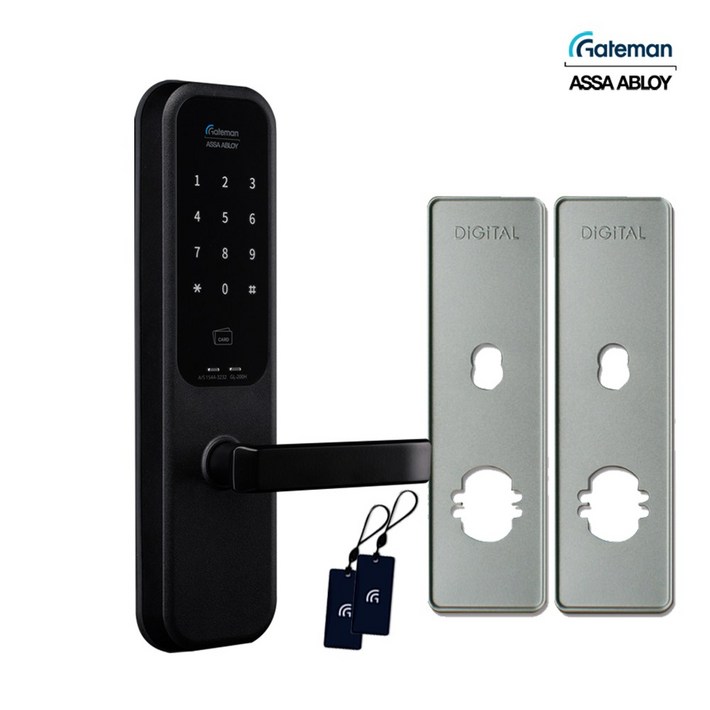 게이트맨 하이브리드 디지털 도어락 GL200H  설치자재 보강판 세트